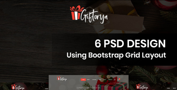 PSD шаблон на тему графика