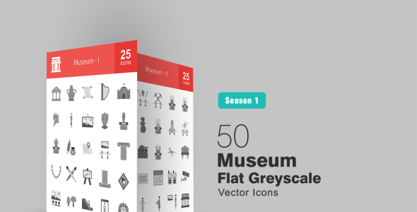 Набор иконок на тему графика