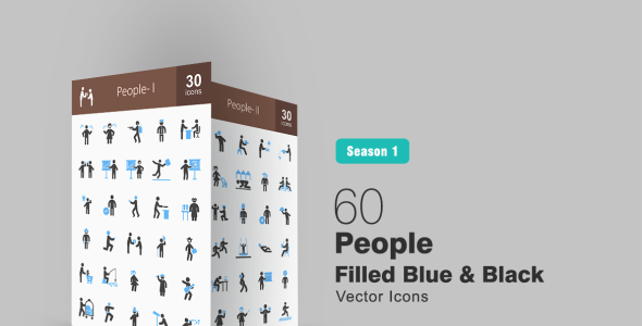 Набор иконок на тему графика