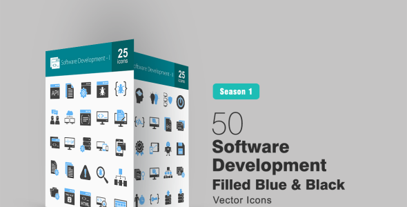 Набор иконок на тему графика