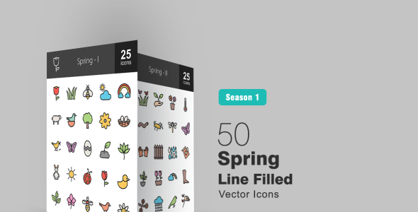 Набор иконок на тему графика