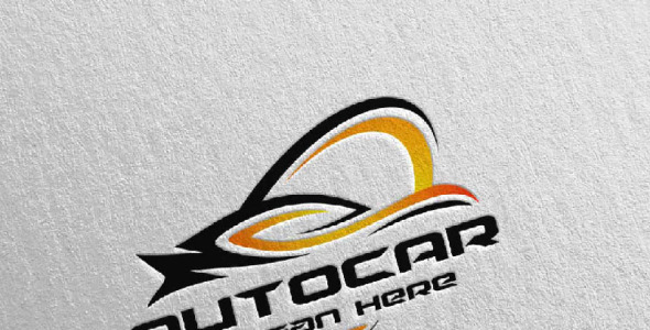 Шаблон логотипа на тему графика