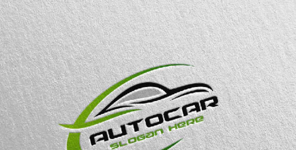 Шаблон логотипа на тему графика