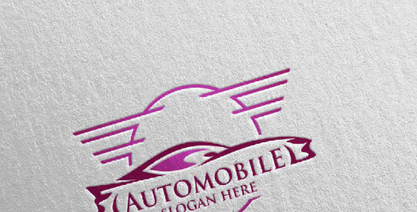 Шаблон логотипа на тему графика