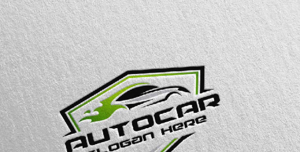 Шаблон логотипа на тему графика