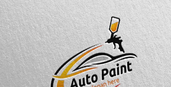 Шаблон логотипа на тему графика