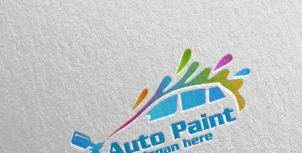 Шаблон логотипа на тему графика