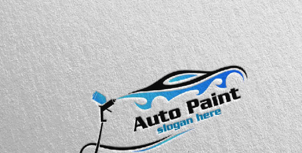 Шаблон логотипа на тему графика