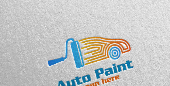 Шаблон логотипа на тему графика