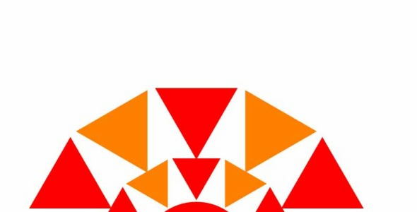 Шаблон логотипа на тему графика