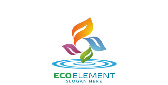 Шаблон логотипа на тему графика