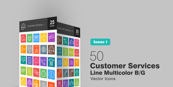 Набор иконок на тему графика