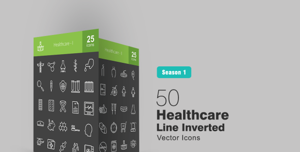 Набор иконок на тему графика