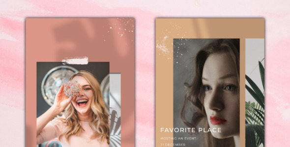 Шаблон для соцсетей на тему графика