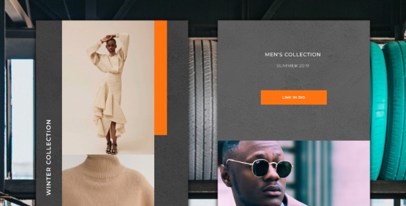 Шаблон для соцсетей на тему графика