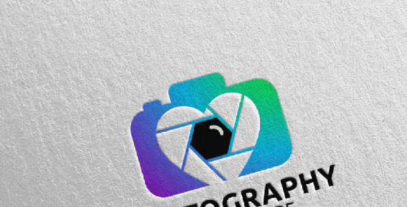 Шаблон логотипа на тему графика