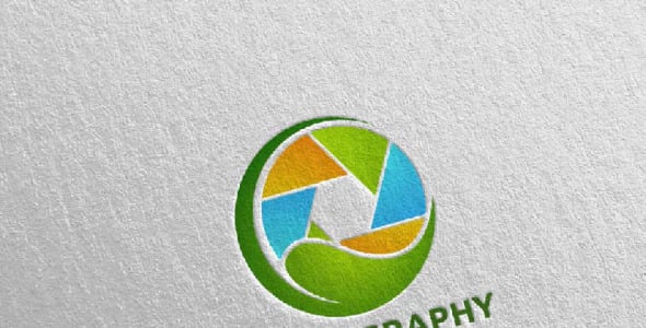 Шаблон логотипа на тему графика