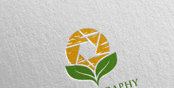 Шаблон логотипа на тему графика