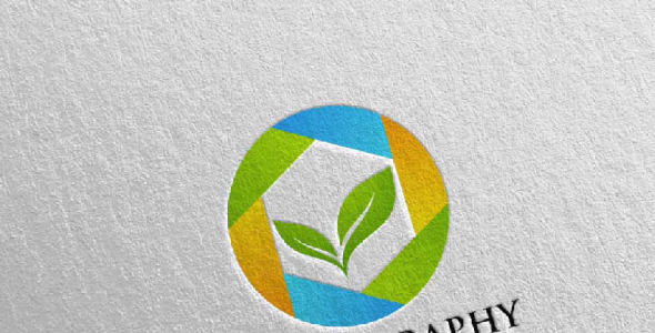 Шаблон логотипа на тему графика