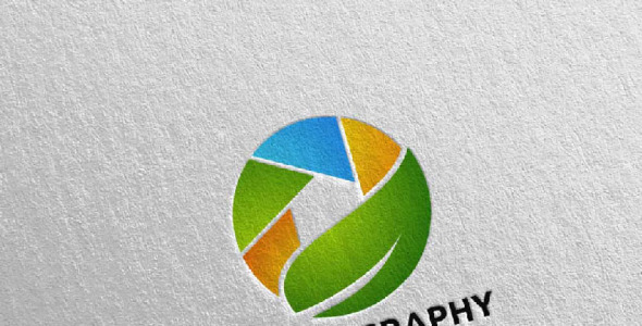 Шаблон логотипа на тему графика