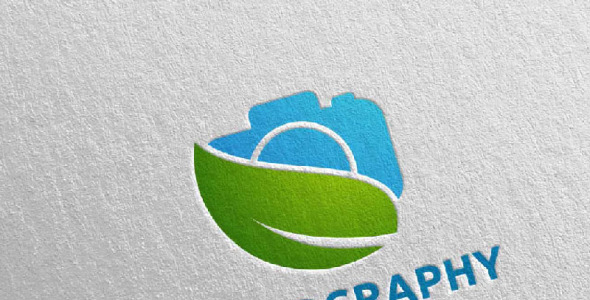 Шаблон логотипа на тему графика