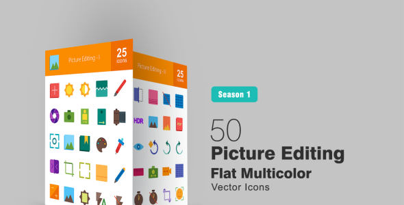 Набор иконок на тему графика