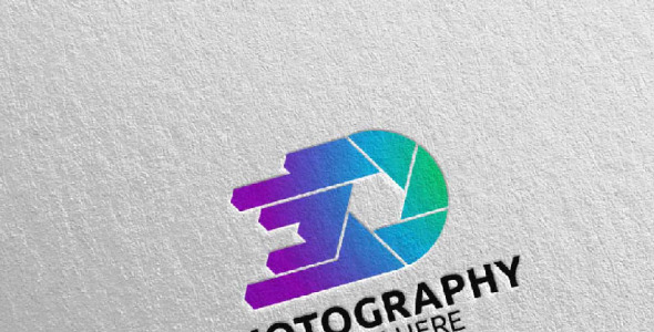 Шаблон логотипа на тему графика