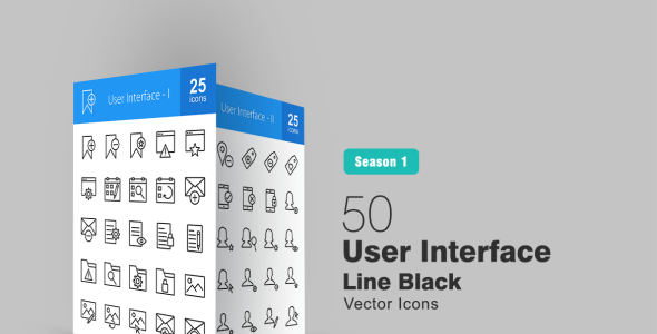 Набор иконок на тему графика