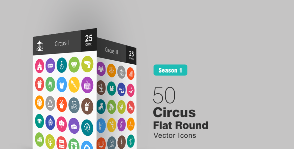 Набор иконок на тему графика