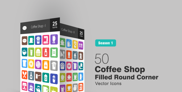 Набор иконок на тему графика