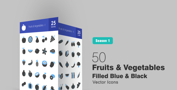 Набор иконок на тему графика