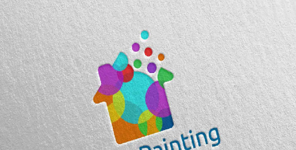 Шаблон логотипа на тему графика