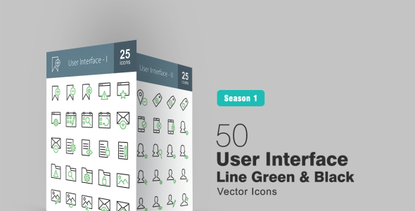 Набор иконок на тему графика