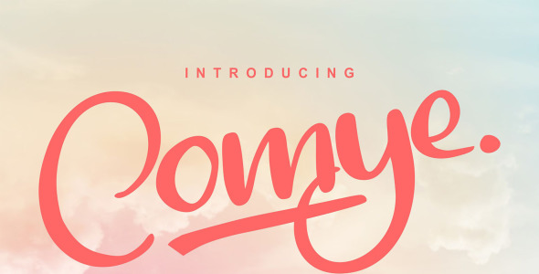 Шрифт на тему графика