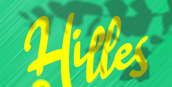 Шрифт на тему графика