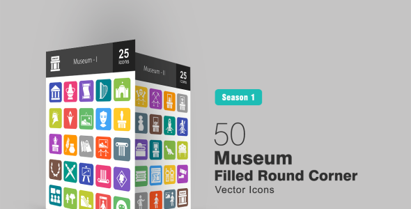 Набор иконок на тему графика