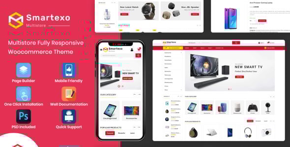 электронная многоцелевая тема woocommerce