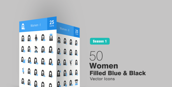 Набор иконок на тему графика