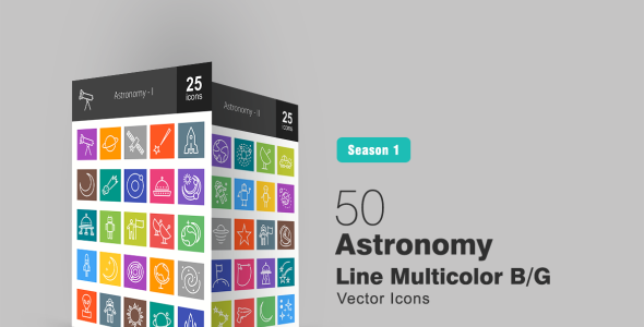 Набор иконок на тему графика