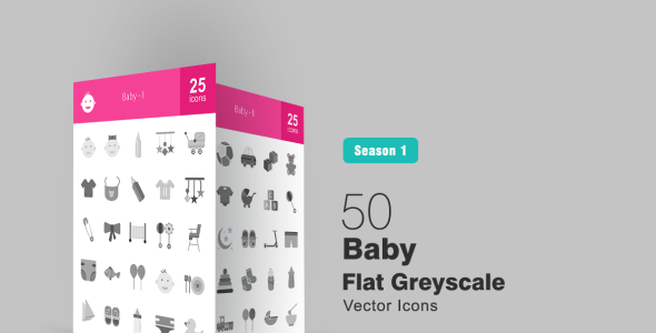 Набор иконок на тему графика