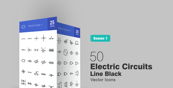 Набор иконок на тему графика