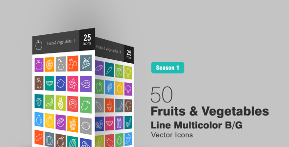 Набор иконок на тему графика