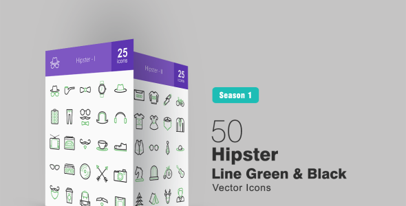 Набор иконок на тему графика