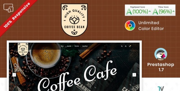 тема prestashop coffee bean