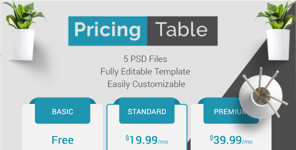 PSD шаблон на тему графика