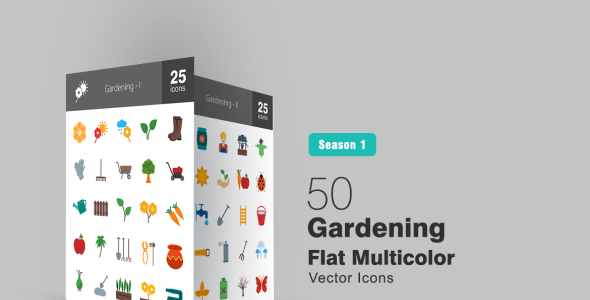 Набор иконок на тему графика