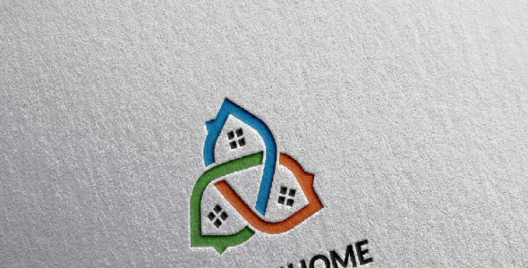 Шаблон логотипа на тему графика