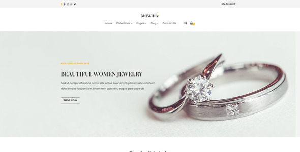 Адаптивный PSD шаблон на тему красота