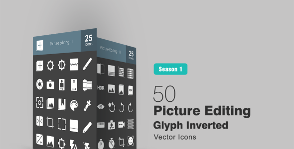 Набор иконок на тему графика