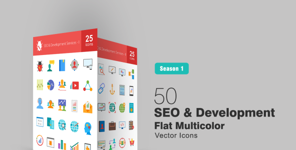 Набор иконок на тему графика